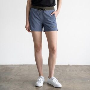 Bandit gridlock 5'' compression short navy Athletic Running Women's Large